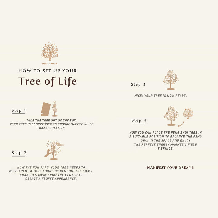 Giftoluck The Wisdom Keeper - Lapis Lazuli Feng Shui Tree