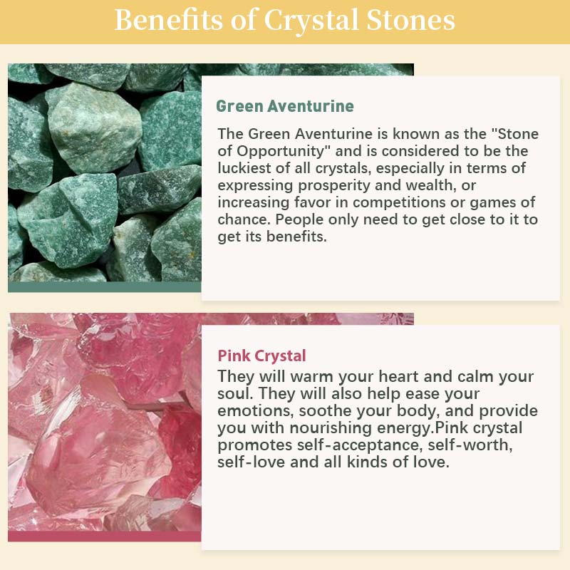 GiftoLuck Natural Crystal Stone Love Feng Shui Tree
