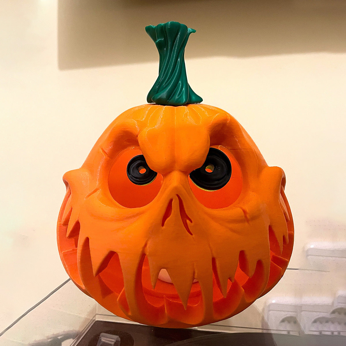 🎊Best-1 Sale Halloween🔥Halloween Giant Pumpkin Spooky Skull Head for Indoor Outdoor Festive Decor