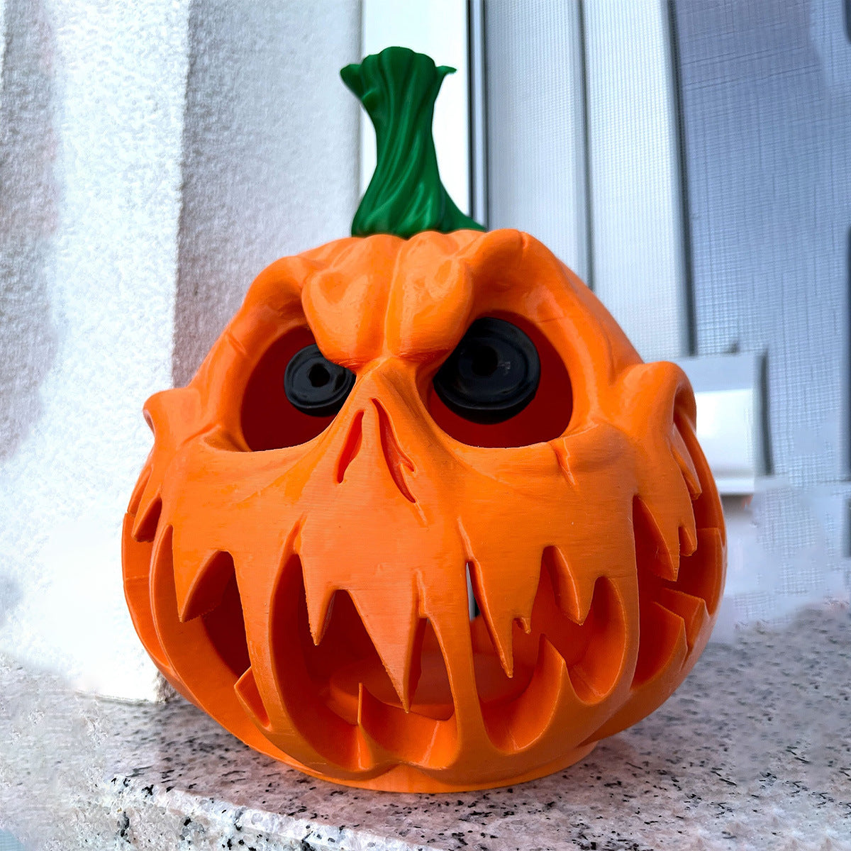 🎊Best-1 Sale Halloween🔥Halloween Giant Pumpkin Spooky Skull Head for Indoor Outdoor Festive Decor