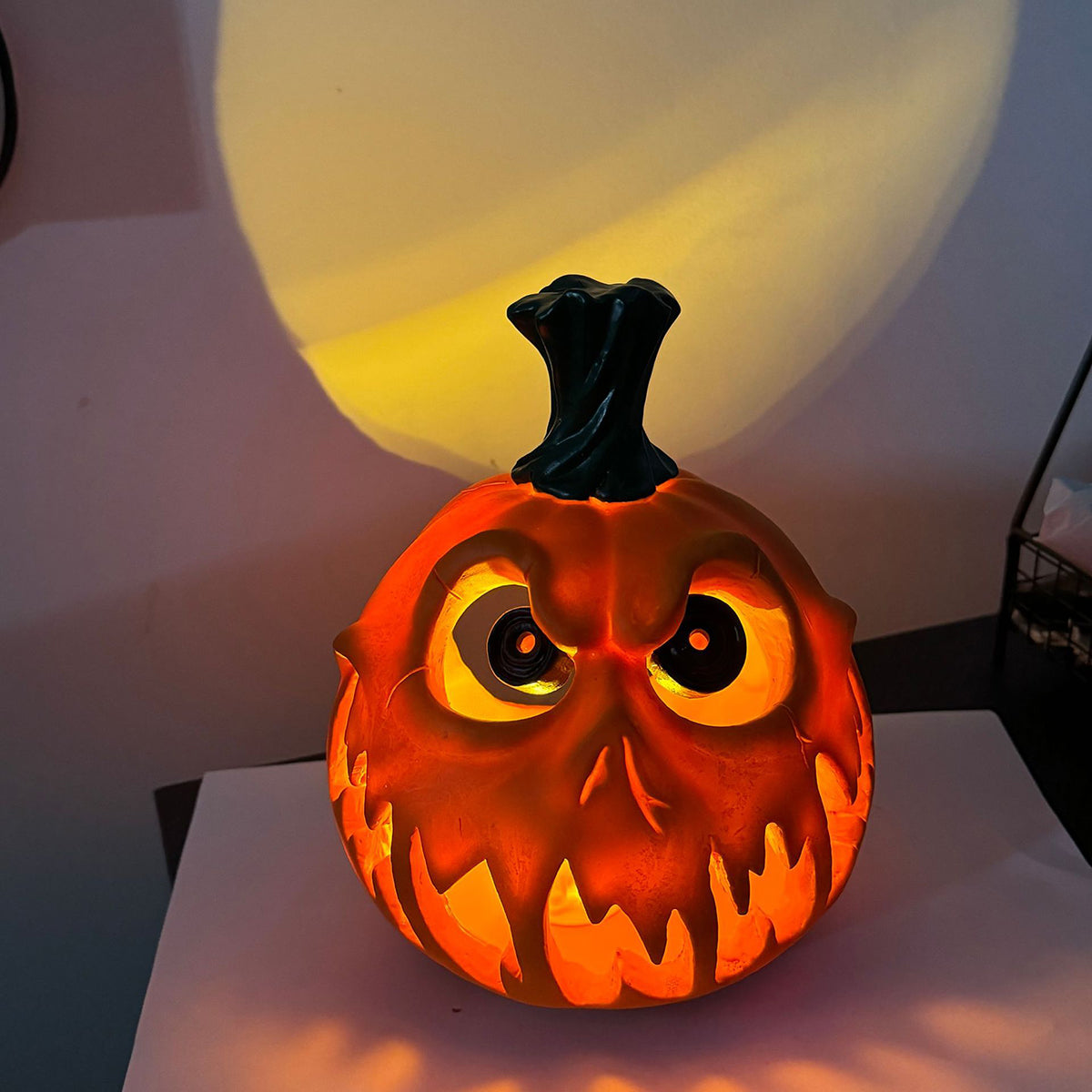 🎊Best-1 Sale Halloween🔥Halloween Giant Pumpkin Spooky Skull Head for Indoor Outdoor Festive Decor