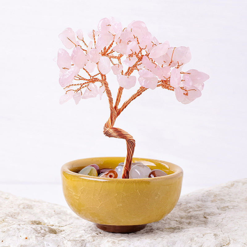 🍀Best-1 FortuneX Tree🍀GiftoLuck 12pcs Of A Seven Chakras Crystal Fengshui Trees Set