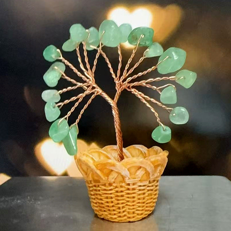 🍀Best-1 FortuneX Tree🍀GiftoLuck 12pcs Of A Seven Chakras Crystal Fengshui Trees Set