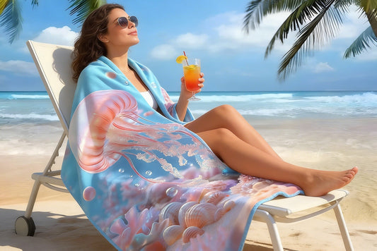 🏖️How to Choose Large Beach Towels for Travel?