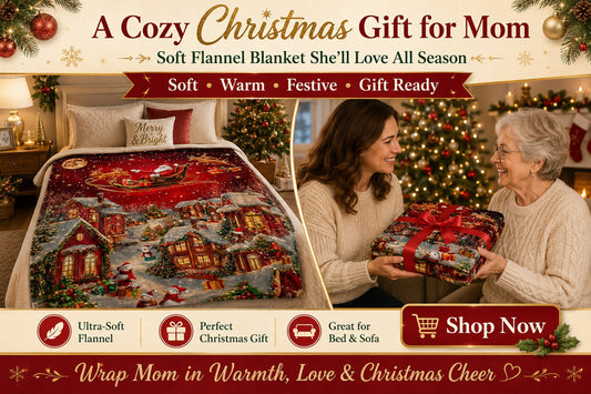 🎄 Christmas Flannel Blanket Collection: The Perfect Cozy Holiday Gift for Home, Family & Loved Ones
