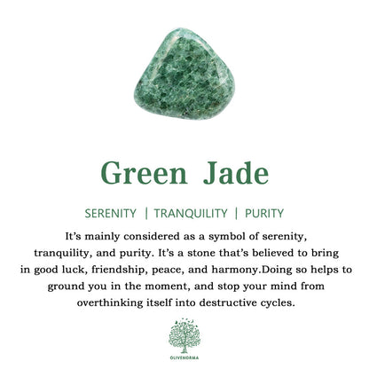 Giftoluck Success Jade Stone Feng Shui Tree