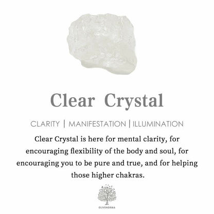 Giftoluck Natural Crystal Glass Cover Feng Shui Tree Decoration