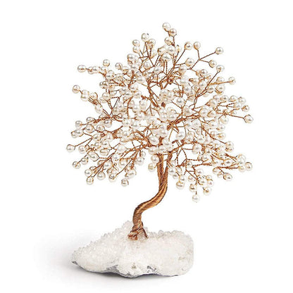 Giftoluck Pure Break - Pearl Stone Feng Shui Tree
