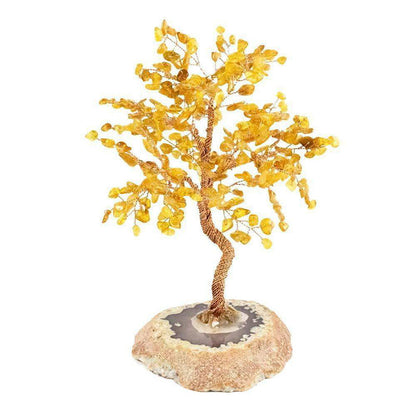 Giftoluck Protection Amber Feng Shui Tree