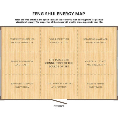 GiftoLuck Strength & Growth Chakra Feng Shui Tree