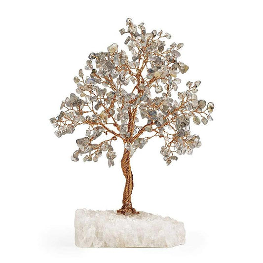 Giftoluck Limitless Potential - Labradorite Stone Feng Shui Tree