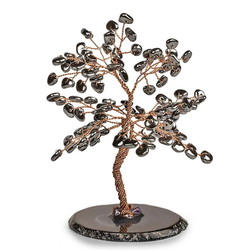 Giftoluck Thought Stabilizer Hematite Feng Shui Tree