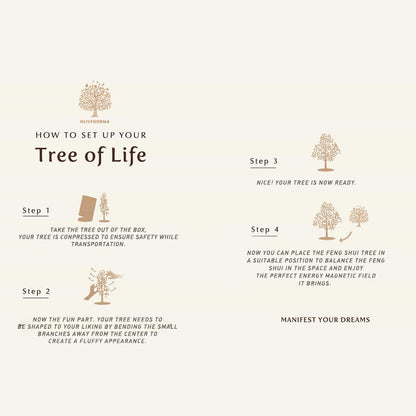 Giftoluck Trust Yourself - Lapis Lazuli Feng Shui Tree