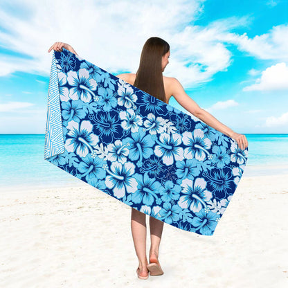GiftoLuck Quick Dry Beach Towel Must-have Print Towels for Travel Holiday with Mesh Bag