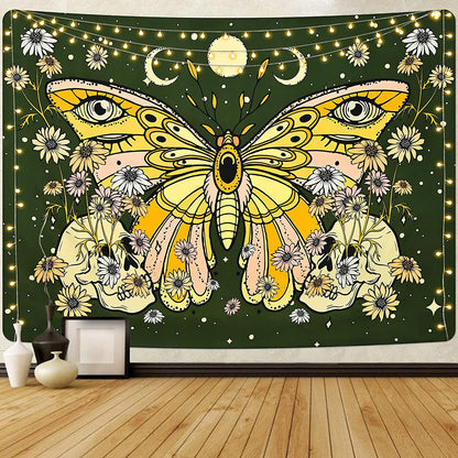 GiftoLuck Love of Star Galaxy Tapestry Purple Light Wall Hanging Cloth, Party Room Background Wall Blanket, Wall Art Tapestry for Living Room & Bedroom Home Decor