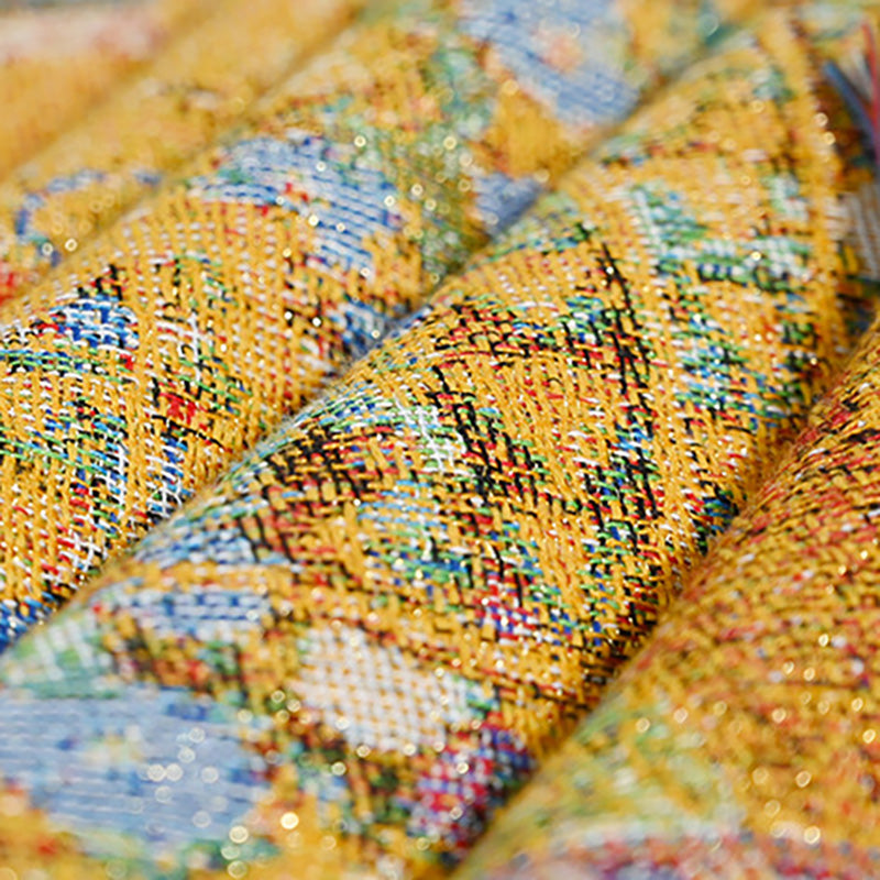 GiftoLuck “The Kiss” Jacquard Woven Art Tapestry Throw Blanket