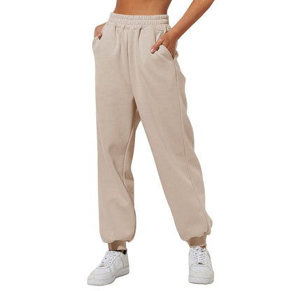 💝Last Day 69% OFF💝Women High Waist Baggy Sweatpants Casual Joggers with Pockets