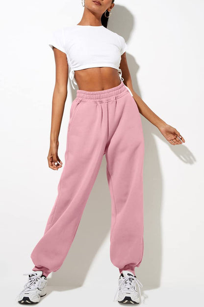 💝Last Day 69% OFF💝Women High Waist Baggy Sweatpants Casual Joggers with Pockets