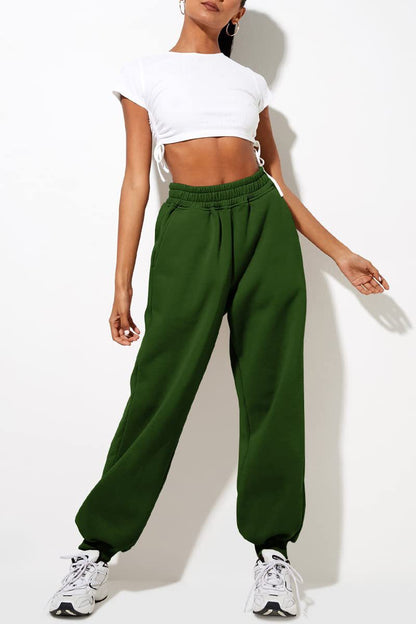 💝Last Day 69% OFF💝Women High Waist Baggy Sweatpants Casual Joggers with Pockets