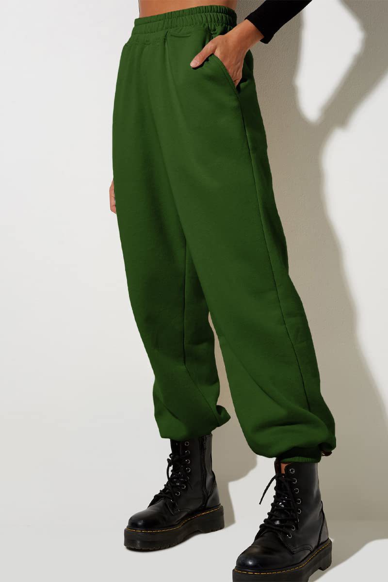 💝Last Day 69% OFF💝Women High Waist Baggy Sweatpants Casual Joggers with Pockets