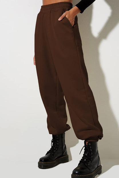 💝Last Day 69% OFF💝Women High Waist Baggy Sweatpants Casual Joggers with Pockets