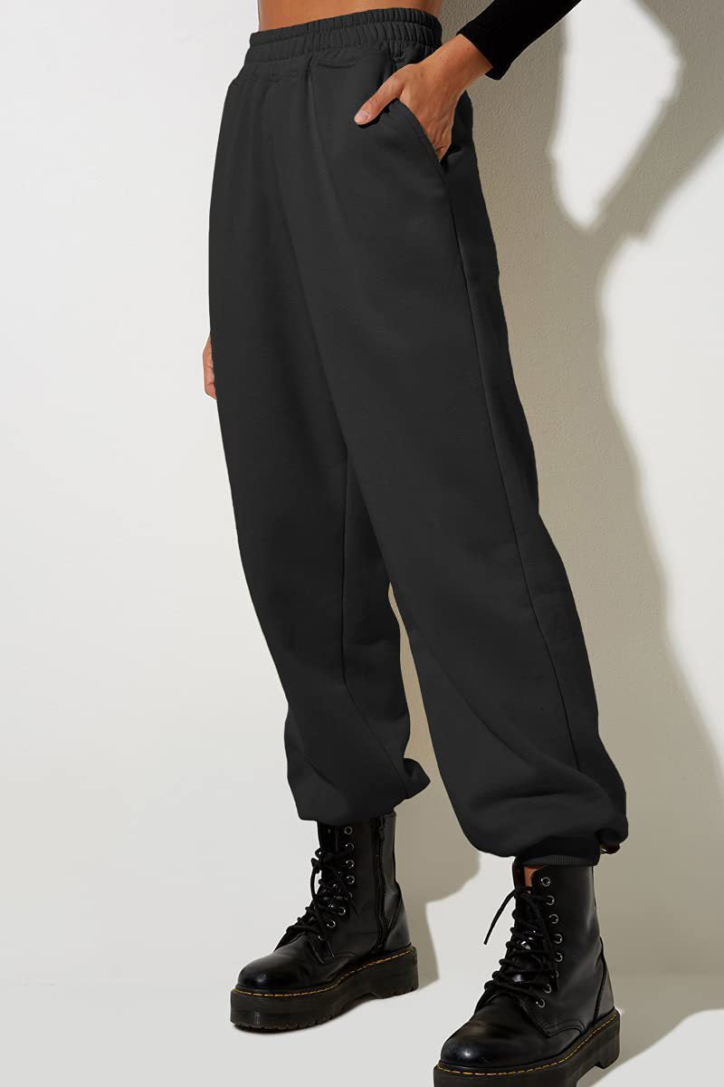 💝Last Day 69% OFF💝Women High Waist Baggy Sweatpants Casual Joggers with Pockets