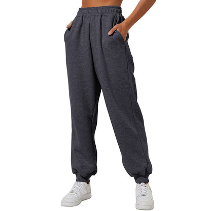 💝Last Day 69% OFF💝Women High Waist Baggy Sweatpants Casual Joggers with Pockets