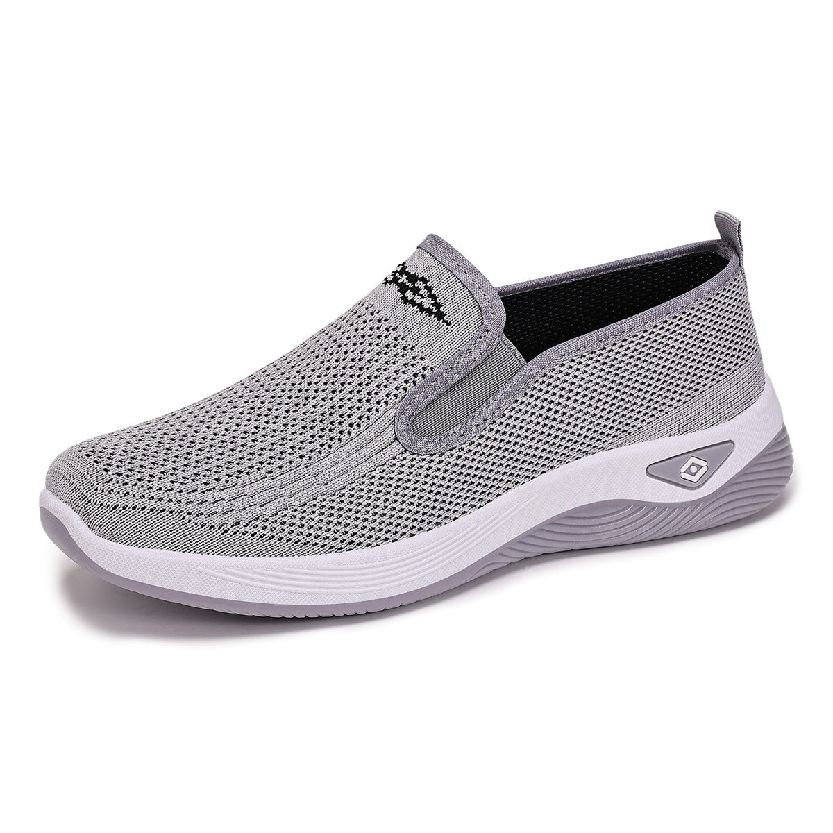 GifitoLuck Women’s Breathable Knit Slip-On Shoes, Lightweight Soft Sole Casual Comfort Loafers, Easy Everyday Walking Gift for Mum or Grandma
