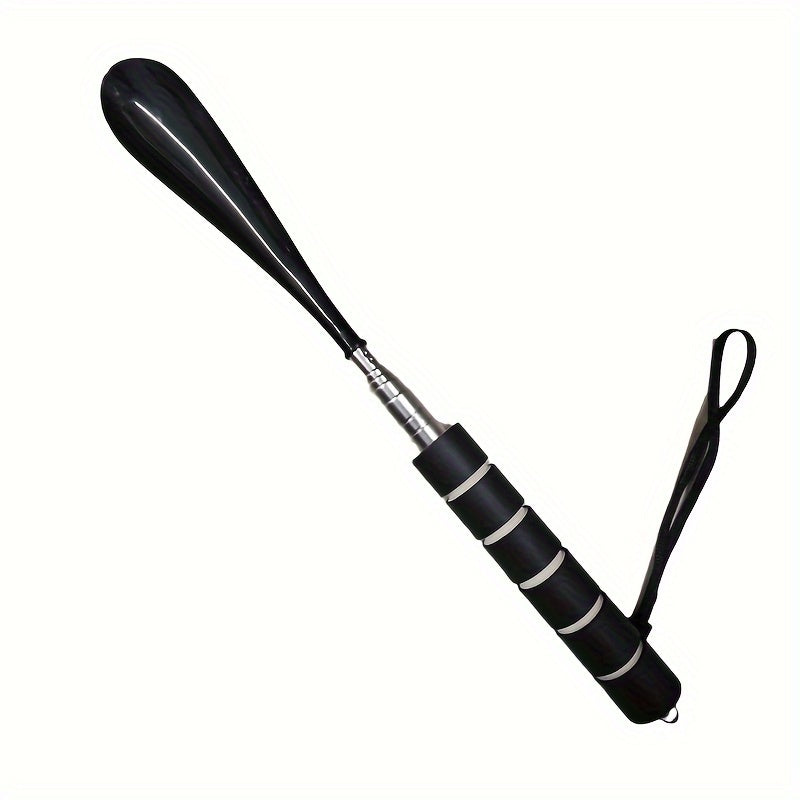 GifitoLuck Adjustable Shoe Horn, Stainless Steel Long Handle Shoehorn with Non-Slip Grip