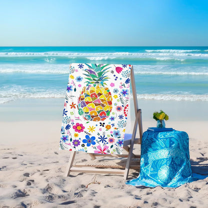 GiftoLuck Ocean World Sand Free Beach Towel Quick Dry Turtle Dolphin Summer Holiday Travel Towel