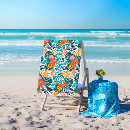 GiftoLuck Ocean World Sand Free Beach Towel Quick Dry Turtle Dolphin Summer Holiday Travel Towel