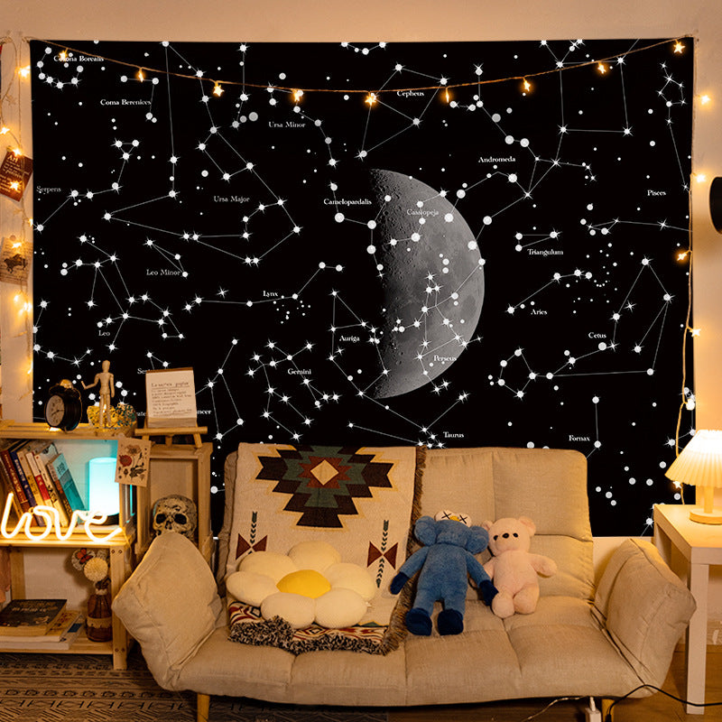GiftoLuck INS Style Tapestry, Super Healing Ambient Background Cloth, High-End Aesthetic Wall Hanging for Bedroom & Headboard Decor, Elegant Room Decoration Wall Cloth