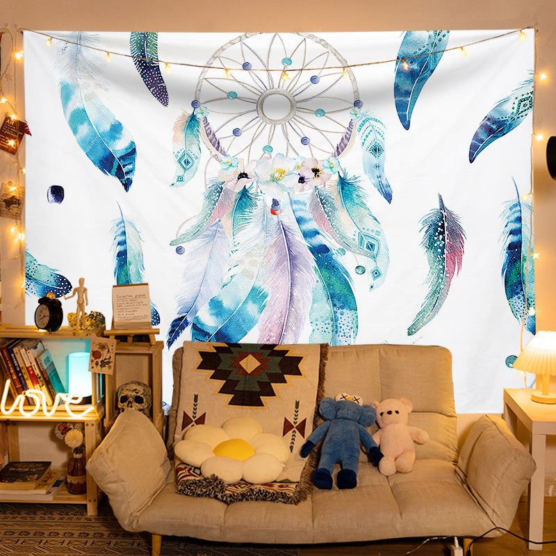GiftoLuck INS Style Tapestry, Super Healing Ambient Background Cloth, High-End Aesthetic Wall Hanging for Bedroom & Headboard Decor, Elegant Room Decoration Wall Cloth