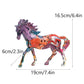 GiftoLuck Get-Rich-Now Horse Resin Fengshui Ornaments for Wealth, Luck, and Home Decor