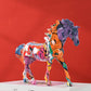 GiftoLuck Get-Rich-Now Horse Resin Fengshui Ornaments for Wealth, Luck, and Home Decor