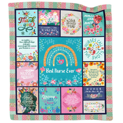 GiftoLuck “Best Granddaughter Ever” Flannel Blanket Soft Cozy Throw for Sofa, Bed & Living Room
