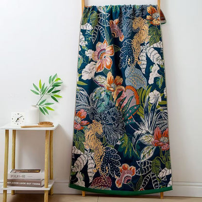 GiftoLuck Soft Large Thick Cotton Gauze Bath Towel Absorbent Quick Dry
