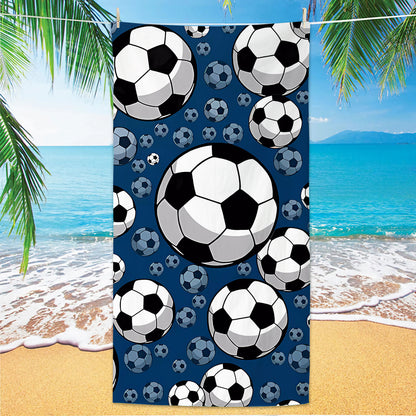 GiftoLuck 2026 Soccer World Cup Beach Towel Quick Dry Microfiber Sand Free Summer Travel Towel