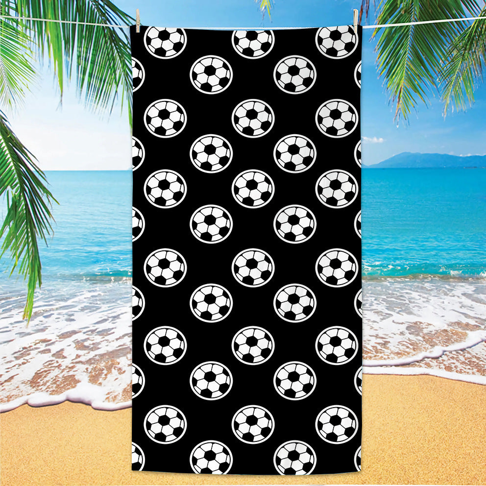 GiftoLuck 2026 Soccer World Cup Beach Towel Quick Dry Microfiber Sand Free Summer Travel Towel