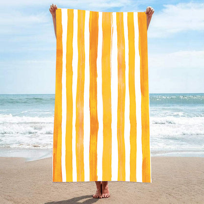 GiftoLuck Summer Time Animals Print Sand Free Beach Towel Quick Dry Holiday Travel Swimming Bath Towel