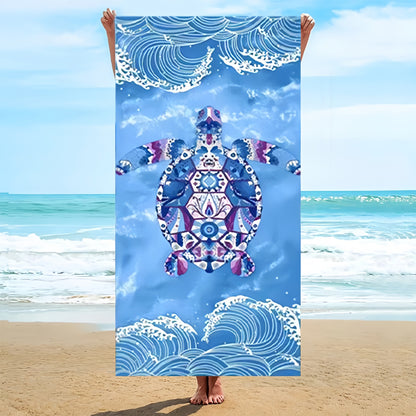 GiftoLuck Ocean Animals Beach Towel Quick Dry Soft Summer Swimming Pool Travel Towel