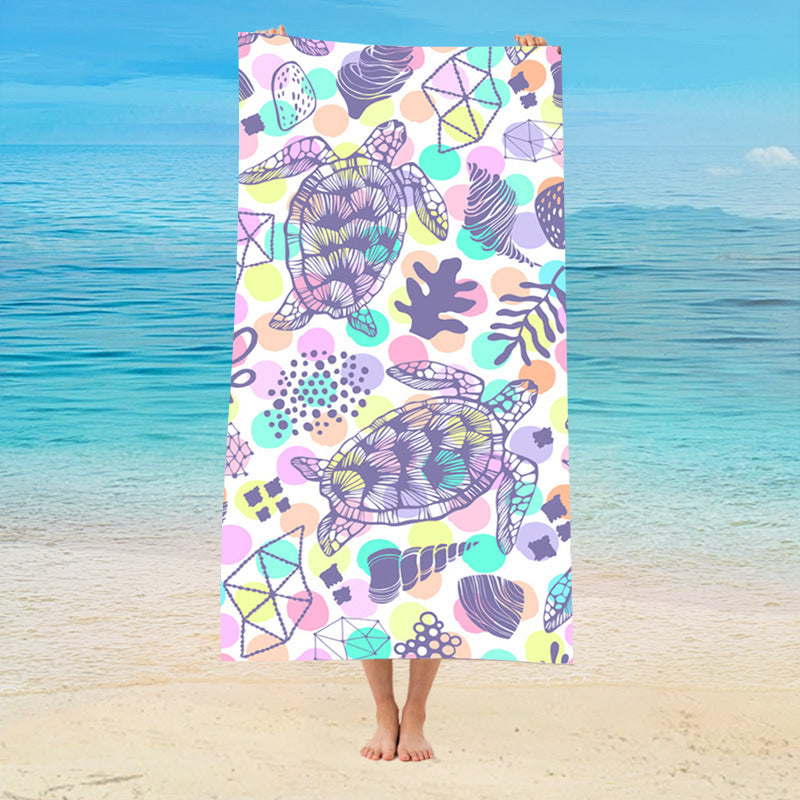 GiftoLuck Ocean Animals Beach Towel Quick Dry Soft Summer Swimming Pool Travel Towel