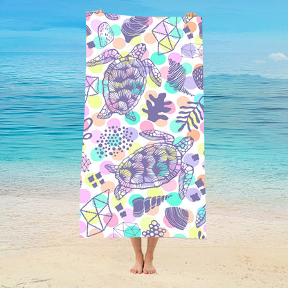 GiftoLuck Ocean Animals Beach Towel Quick Dry Soft Summer Swimming Pool Travel Towel