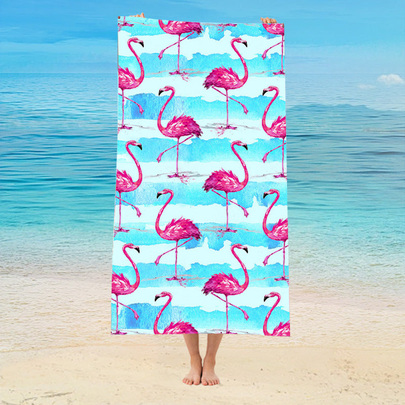 GiftoLuck Animal Butterfly Print Beach Towel Quick Dry Summer Holiday Travel Swim Towel