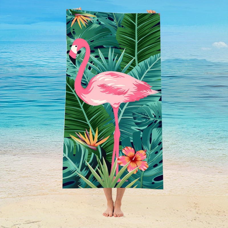 GiftoLuck Animal Butterfly Print Beach Towel Quick Dry Summer Holiday Travel Swim Towel