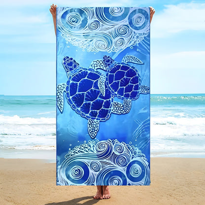 GiftoLuck Ocean Animals Beach Towel Quick Dry Soft Summer Swimming Pool Travel Towel