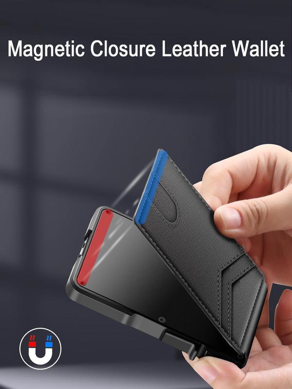 GiftoLuck Men’s Slim Business Wallet 2026 – Irish-British Style Card Holder, Perfect Father’s Day & Birthday Gift