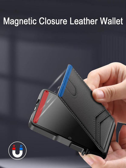 GiftoLuck Men’s Slim Business Wallet 2026 – Irish-British Style Card Holder, Perfect Father’s Day & Birthday Gift