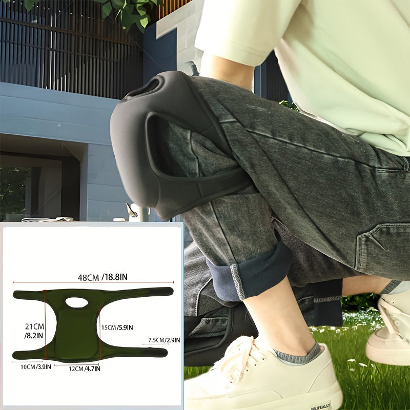 GifitoLuck 1 Pair of  Gardening Kneeler Pads, Super Thick Memory Foam Anti-Slip Adjustable Knee Protection, Thoughtful Gardening Gift for Mum, Nan or Partner for Mother’s Day