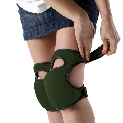GifitoLuck 1 Pair of  Gardening Kneeler Pads, Super Thick Memory Foam Anti-Slip Adjustable Knee Protection, Thoughtful Gardening Gift for Mum, Nan or Partner for Mother’s Day